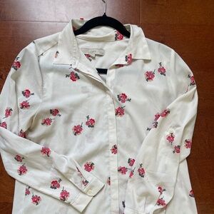 Petite Floral blouse